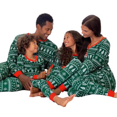 China Family Christmas QUICK DRY Pajamas Sets Deer Adult Women Mom I Kids Family Clothes Christmas Sleepwear Top+Pants Sets for sale