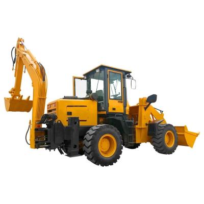 China Carregadores elétricos de retroescavadeira de rodas mais pequenos com base de rodas de 150 mm Mini Front End Loader à venda