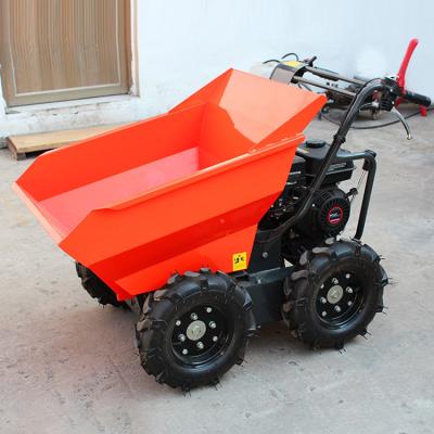 China 125L Bucket Capacity 4WD Gas Powered Mini Dumper for Construction and Outdoor Work for sale