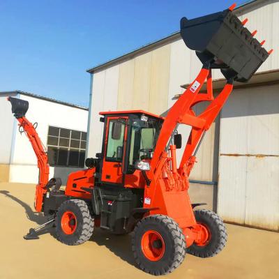 중국 건설 기계 Backhoe 로더 트랙터 HQ-WZ-20-28 500 mm Min. 회전 반지름 판매용