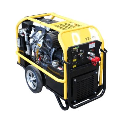 China Unidad de potencia hidráulica diesel de 660 mm de ancho para bomba de lodo 23HP Motor 12cm3 en venta