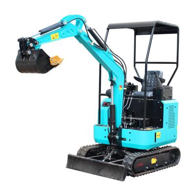 China Excavadoras hidráulicas 1 tonelada 2 toneladas mini excavadora con 2800 mm de altura máxima de excavación en venta