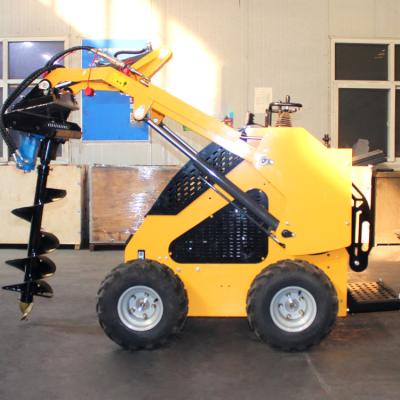 China Construction Works Mini Skid Steer Wheel Loader with HQ Hydraulic Valve and Epa Engine for sale