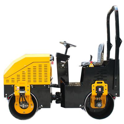 China Compactor Tandem Vibrante de 1 tonelada Rodar en el rodillo Mini Asfalto Rodillo Compactor en venta