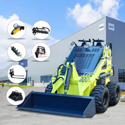 China EPA Diesel Gasoline Mini Skid Steer Loader With 950 kg Machine Weight And Stratton Engine for sale