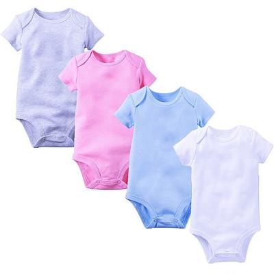 China Cheap Solid Colors Baby Clothes Newborn Organic Baby Clothing Printing Customer Requirements for sale