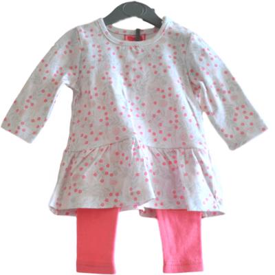 China Casual outfit clothes baby boutique clothing body new crook dresses custom fashion bow kids cotton puff sleeve casual dress en venta