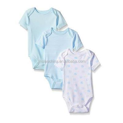 Cina Cheap Short Sleeve Newborn Baby Clothes Organic Baby Romper Infant Baby Wear With Good Prices in vendita