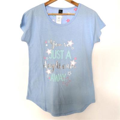 Китай New Design QUICK DRY Fashion or Casual Cotton Customize Print Girls or Ladies Pajamas Sleepwear Soft Two Piece Set Women Clothing продается