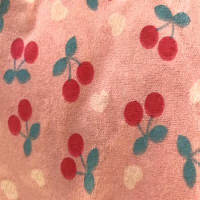 Cina Breathable Soft Custom Printing Cotton And Polyester Flannel Fabric For Bed Sheets And Nightgown in vendita