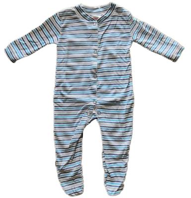 Cina Spandex Infant Baby/Cotton Baby Overalls Toddler Pajamas Jumper Sleep Play Sleeper Organic Footed Clothes Romper in vendita