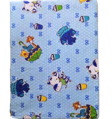 China Wholesale Cheap Newborn Baby Folded Flannel Printing Baby Sheet Blanket For Newborns for sale