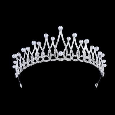 China Crown Hip Hop Hot Sale Hair Accessories Women Jewelry Set Exquisite Crystal Wedding Tiara for sale