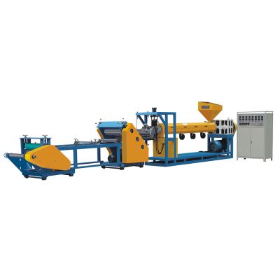 China High Strength Horizontal Single Layer PP Sheet PE Plastic Stretch PVC Film Extruder Line Extruder Line for sale