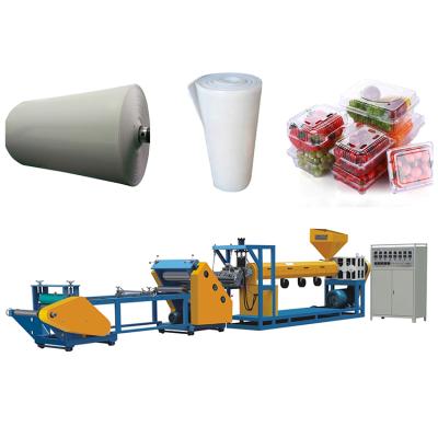 China Plastic Sheet Factory Price Small Sheet Film Extrusion Machine for sale