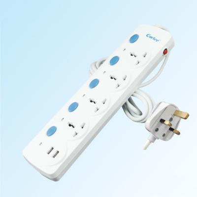 China Residential / General Purpose Security Electrical Sockets And Outlets Power Strip Surge Protection for sale