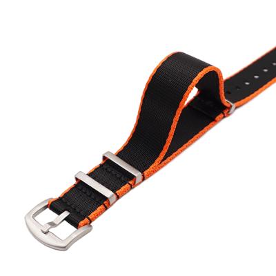 China Juelong 20mm 22mm Nylon Seat Belt Nato Strap 1.4mm Watch Strap Watchband for sale