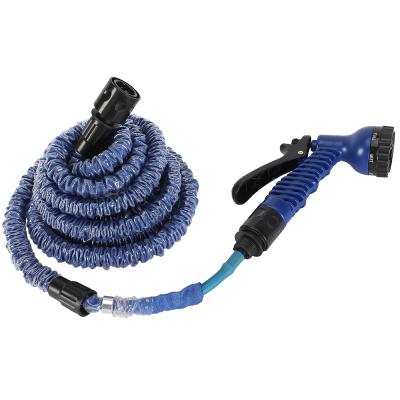 China Adjustable Cheap Canvas Braided 3 Layer Plastic Expandable Water Hoses for sale