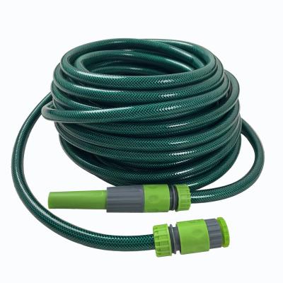 China Good Manufacturer Anti-UV Best Price Helena Fiber Reinforce Flexible Pvc Hose For Garden for sale