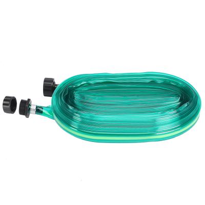 China 3 Inch PVC Adjustable Soft Lay Roll Flat Clear Garden Irrigation Soaker Hose for sale