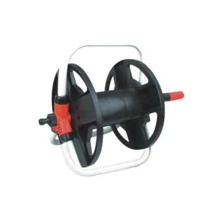 China 2021 Adjustable Durable Cheap Black Mini Swivel Garden Air Water Truck Hose Reels for sale