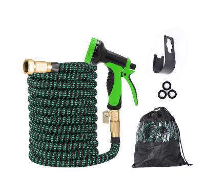 China Original 50ft Adjustable Magic Hose Garden Water Expandable Hose With Quick Connector for sale