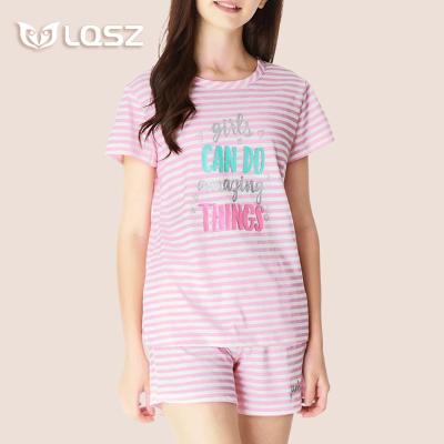 China LQSZ Breathable Sleepwear Pajamas For Girls Kids Pajamas Family Outfits Baby Clothes Summer Set Casual Dress Matching Nightgowns for sale