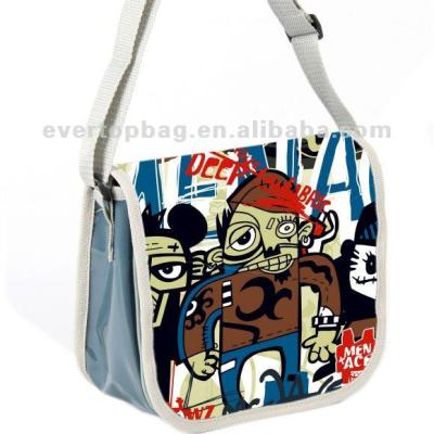 China Tarpaulin Messenger Bag OEM Design Tarpaulin Kids Messenger Bag for sale