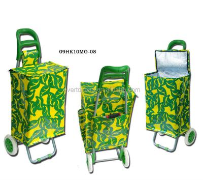 China Custom Eco Friendly Green Trolley Cart Shopping Bag, TSB-1312 for sale