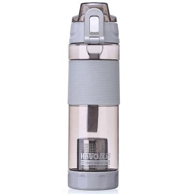 China 650ml Sustainable Alkaline Water Bottle With Stainless Steel Filter, Stone Included for sale