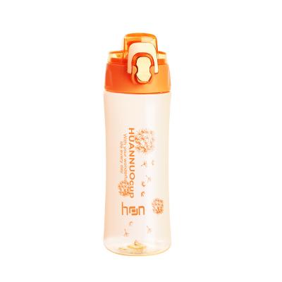 China 600ml Viable Leakproof Water Bottle with Flip-Up Lid and Filter for sale