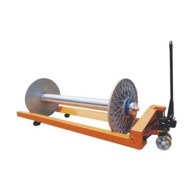 China Other Suitable Price Good Quality Hydraulic Fabric Roll Trolley Chain Beam Transport Trolley for sale