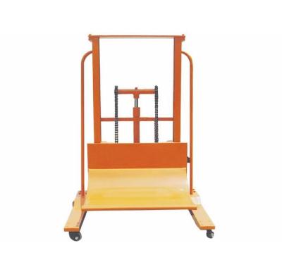 China Convenience and Highly Efficient Used in Textile Industry Hydraulic Lift Fabric Roll Transport Lift Trolley for sale