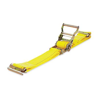 China Cargo Lashing 2inch 12feet 16feet 20feet Ratchet Strap E-Track Carrying Straps Tie Down Straps With E-Track Fitting for sale