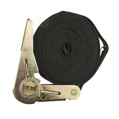 China Wholesale Endless PESD Spanngurt Ratchet Strap Link Lashing Down Strap Belt Ratchet GS Zurrgurte 1inch/25mm Tension Belt for sale