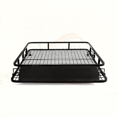 China STEEL Car Roof Basket 122 x102 x 14.5cm Universal Unassembled Luggage A3 Car Roof Rack for sale