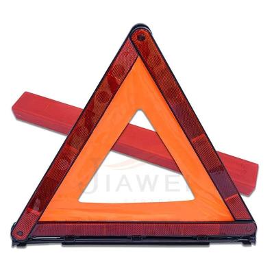 China Easily Handle And Assemble Roadside Emergency Traffic Warning Triangle EEC Approved for sale