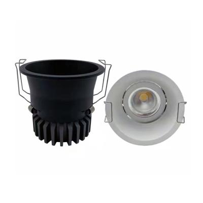 China Wholesale SKD Supply and Fittings Best Selling High C.P. LED Recessed Wall Washer Anti-Glare Adjustable Downlight 7w 10w 12w Spotlight for sale