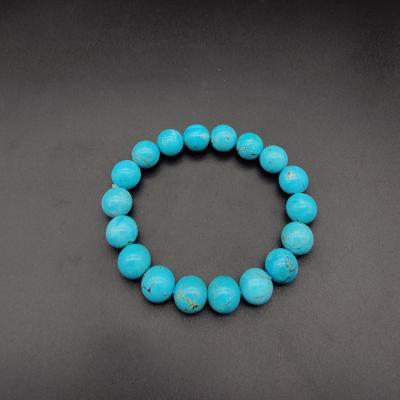 China Factory Fashion Women Jewelry 925 Turquoise Turquoise Custom Silver Lazulite Circular Bracelet for sale