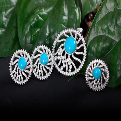 China New 2018 New Arrival Silver Turquoise Designs Stylish Cremation Jewelry Pendant for sale