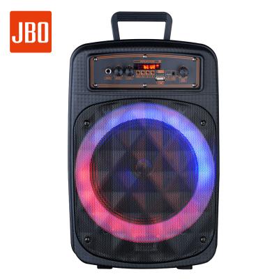 China None Wholesale Portable Outdoor Home Stage Active BT Mini Lithium Battery Trolley Speaker Radio for sale