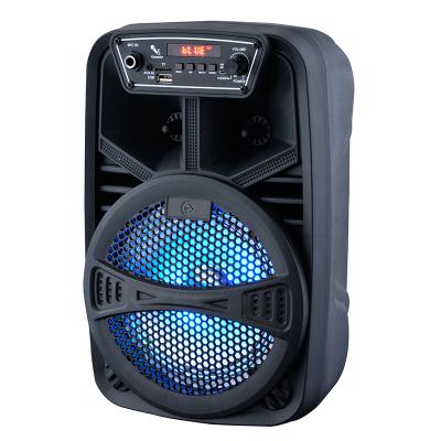 China 6.5 Inch Party Handle Mini Plastic Portable Waterproof Wireless BT Active Speaker for sale