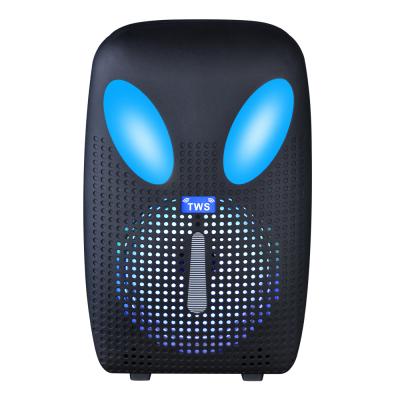 China 2021 New Design Radio Mini Wireless Music Box Outdoor Light Portable Active Led BT Speaker for sale