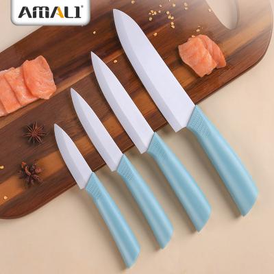 China Sustainable Ready To Ship Colorful Ceramic Kitchen Knives Fruit Knife With Sheath Kitchen Accessories Cooking Tools for sale