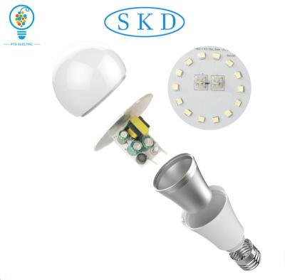 China House Promotion E27 9W 12W 15W 18W 24W SKD Led Parts For Light Bulb for sale