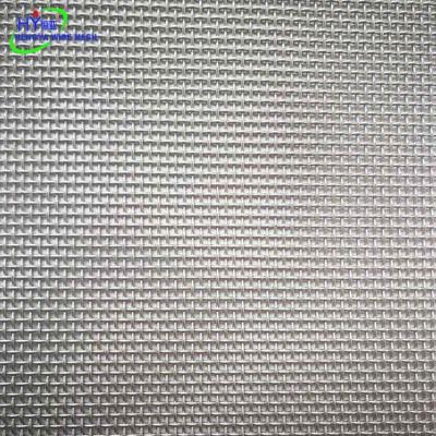 China Plain Weave ANPING Stainless Steel Mesh Crimped Vibration Screen Mesh for sale