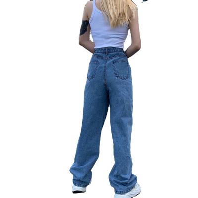 China Jeans 2020 New Vintage Sustainable Loose Vintage Woman Casual Cowboy Cropped Ladies Loose Jeans for sale