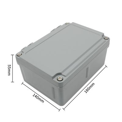 China Outdoor Electronic Hardware Stock IP67 Metal Waterproof Hinged Aluminum Box Diecast Enclosure for sale