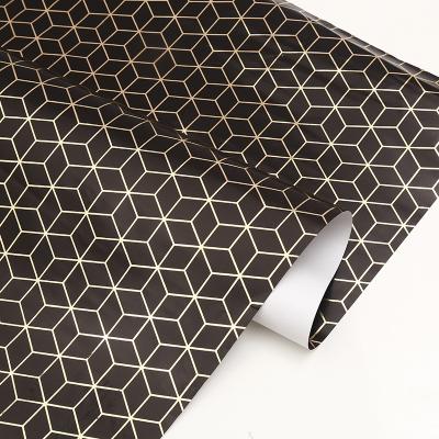 China China Gift Box Wrapping Paper Thickened Geometric Printing Gift Bronzing Paper for sale