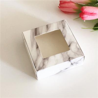 China Recyclable Box With Window Packaging Gift Card Protection Paper Custom Goods Only Packaging Box for sale